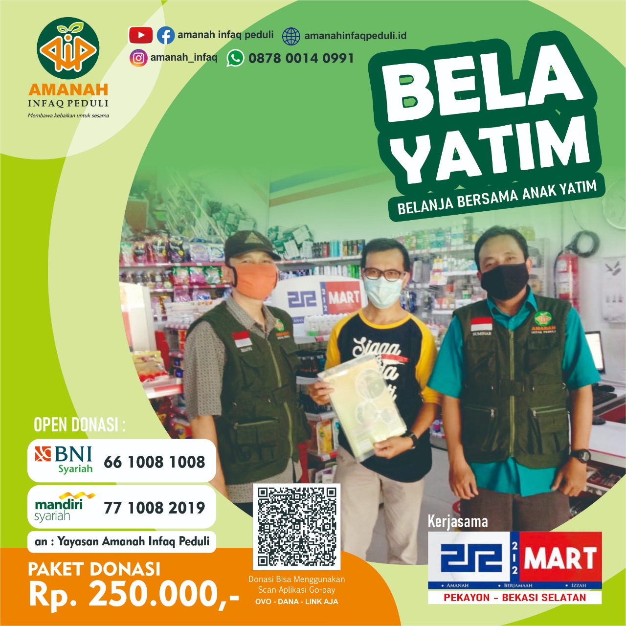 Yuk.. ikut BELA YATIM (belanja bersama anak yatim)